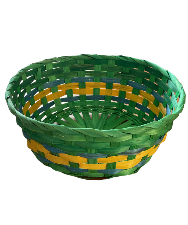 Coș vegetal verde 27cm