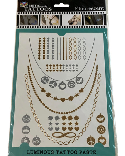 Tatuaje temporare Metallic 28 x 16cm