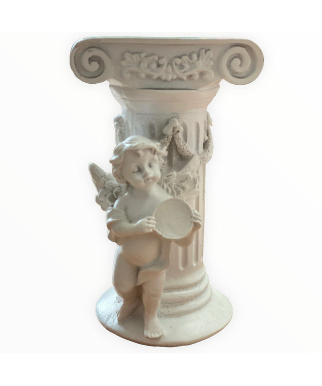 Statuie Înger pe coloană 16cm