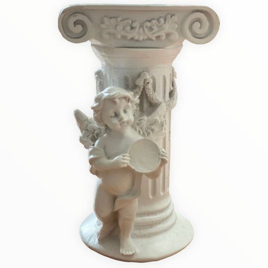 Statuie Înger pe coloană 16cm