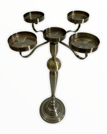 Suport lumânare metal VINTAGE 70cm