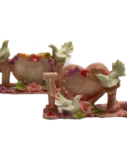 Ramă foto cu porumbei 2/set