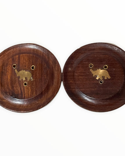 Suport bețe parfumate Palisandru 2/set 8cm