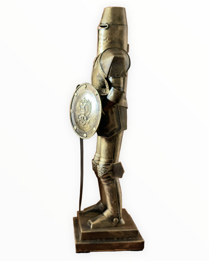 Armură Cavaler cu scut și sabie 43cm