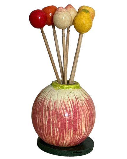 Fructe lemn cu scobitori