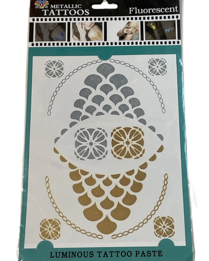 Tatuaje temporare Metallic 28 x 16cm