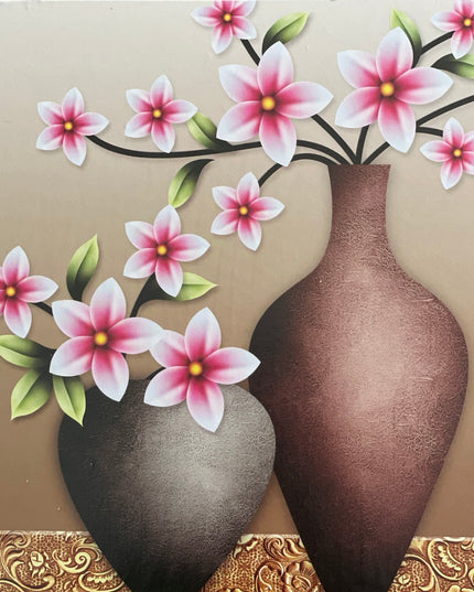 Tablou cu flori  24 x 24cm