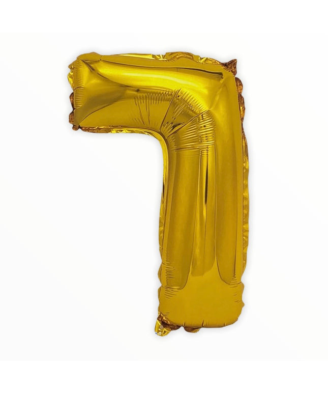 Balon 40cm cifra 7