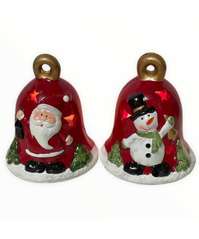 Clopoțel suport lumânare 2/set 11cm