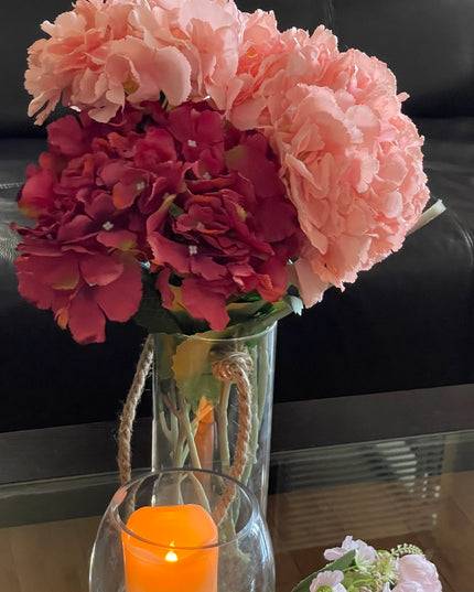 Cilindru de sticlă Hidroponic 25cm