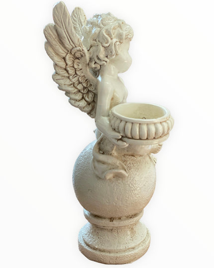 Statuie Înger suport lumânare  23cm