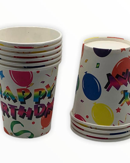 Set petrecere Happy B. alb