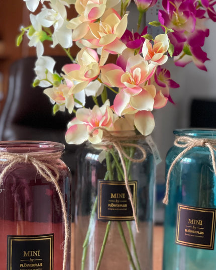 Vază sticlă color 1024-15  25cm