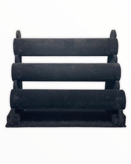 Suport bijuterii catifea Triplu