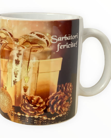 Cană “Sărbători fericite!” Crăciun