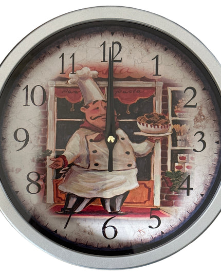 Ceas perete plastic Bucătar 552 LS