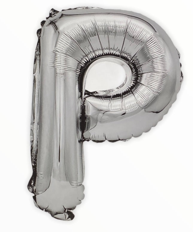 Balon 40cm litera P