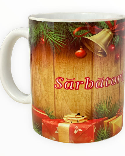 Cană “Sărbători fericite!” Crăciun