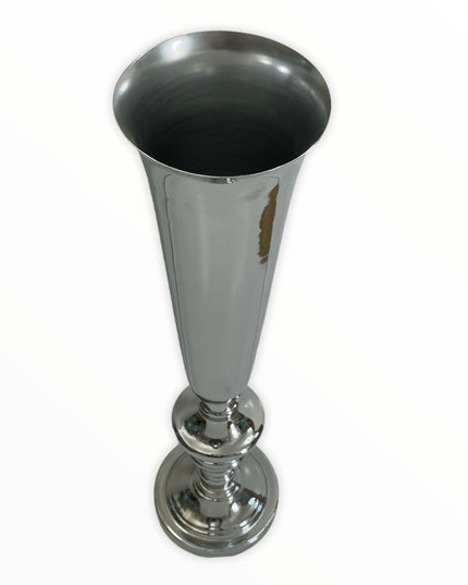 Suport flori metalic Argintiu 66cm