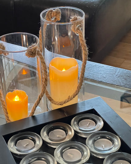 Cilindru de sticlă Hidroponic 25cm