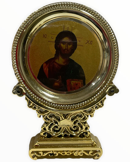 Farfurie plastic cu suport 15cm