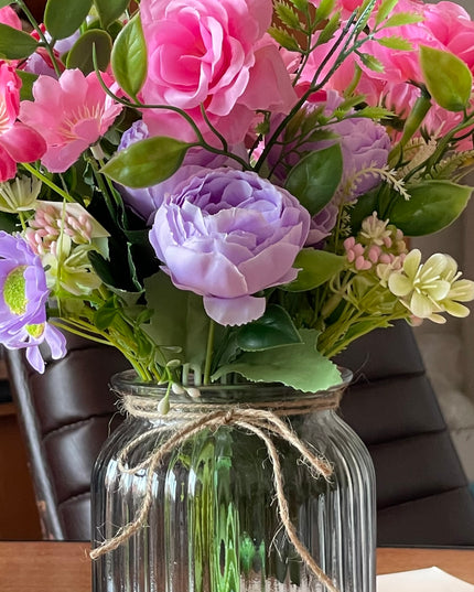 Vază sticlă color 1024-16. 24cm