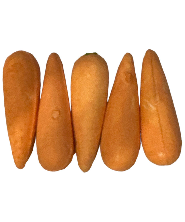 Set 5 morcovi decorativi 8cm