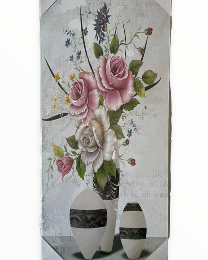 Tablou cu flori 50 x 24cm