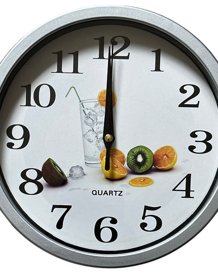 Ceas perete plastic Fructe 552S 20cm