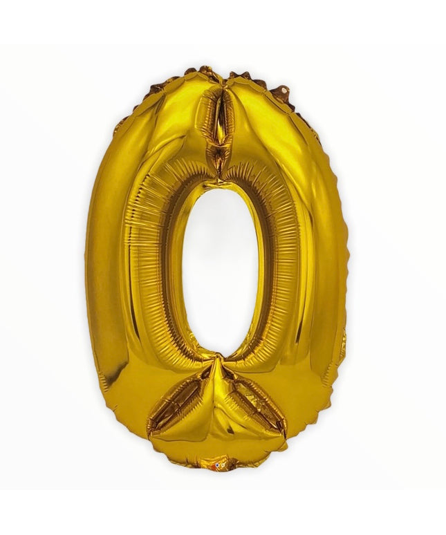 Balon 40cm cifra 0