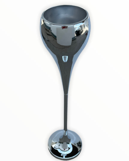 Suport flori metal Argintiu 74cm