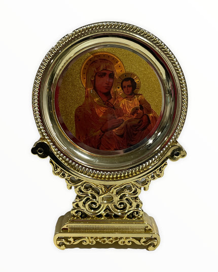 Farfurie plastic cu suport 15cm