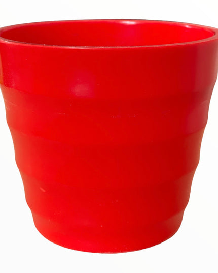 Ghiveci plastic color. 9cm