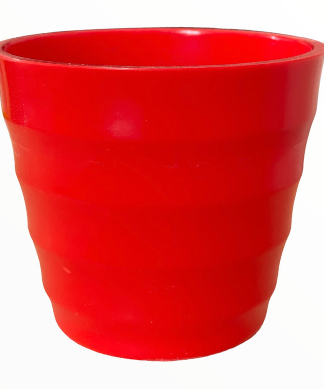 Ghiveci plastic color. 9cm