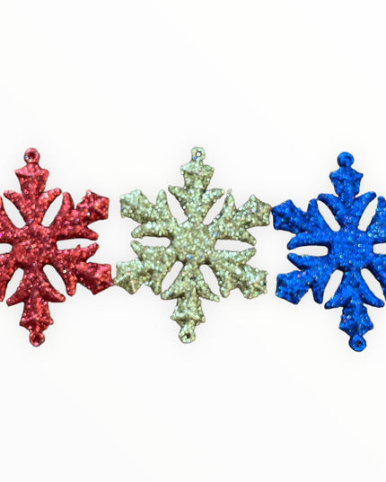 Ornament Steluță 3/set 7cm