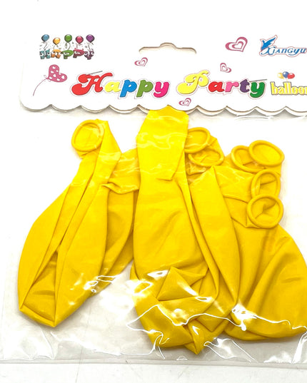 Balon 10/set galben