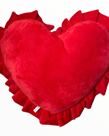 Inimă de pluș 46cm