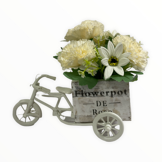 Aranjament floral bicicletă E26-1. 22cm
