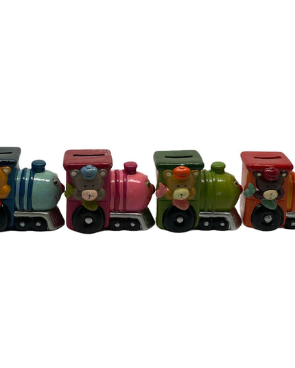 Pușculițe 4/set Trenuleț 9cm