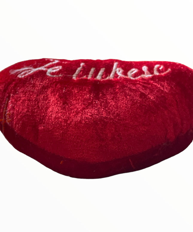 Inimă de pluș 16cm