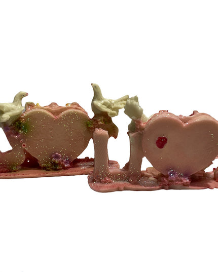 Ramă foto cu porumbei 2/set