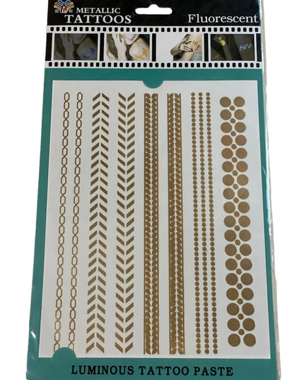 Tatuaje temporare Metallic 28 x 16cm
