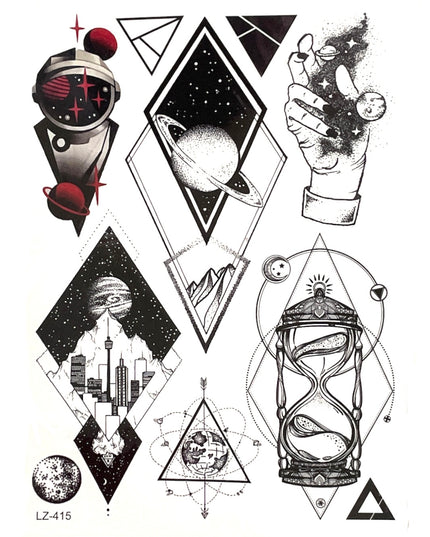 Tatuaje temporare 21 x 15 cm