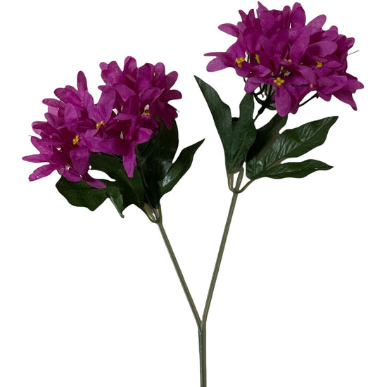 Floare fir 2 capete 58cm