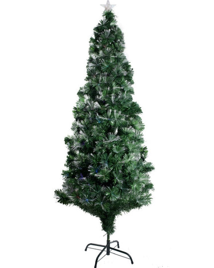 Brad artificial cu fibră optică 180cm