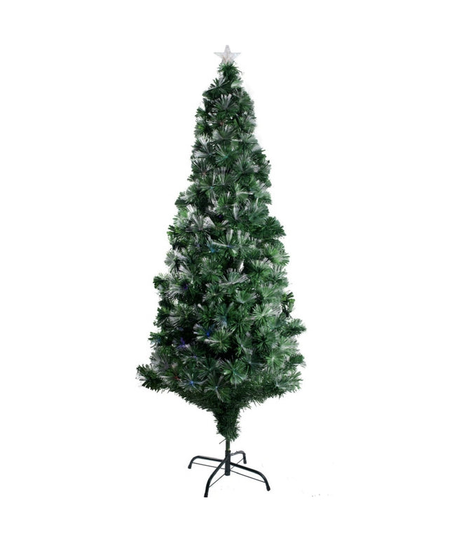 Brad artificial cu fibră optică 180cm