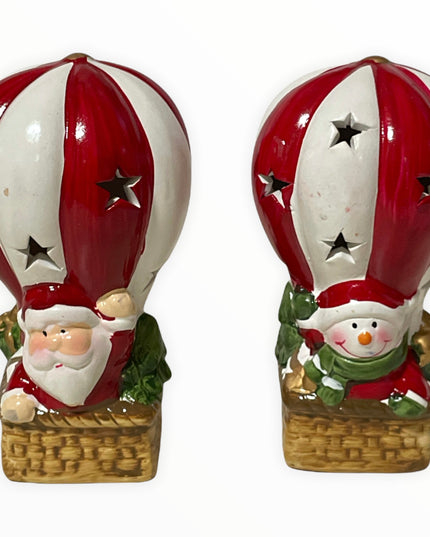 Figurină Balon cu lumini 2/set 13cm