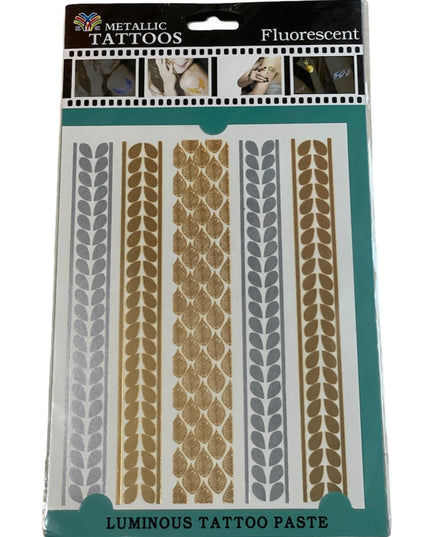 Tatuaje temporare Metallic 28 x 16cm