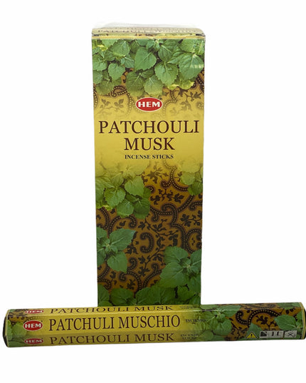 Bețișoare parfumate HEM - PATCHOULI MUSK