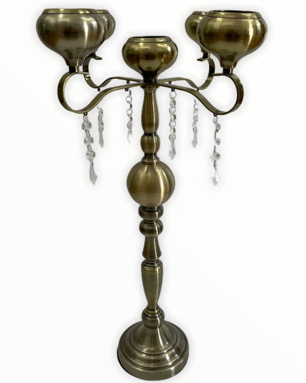 Suport lumânare metal VINTAGE 61 cm